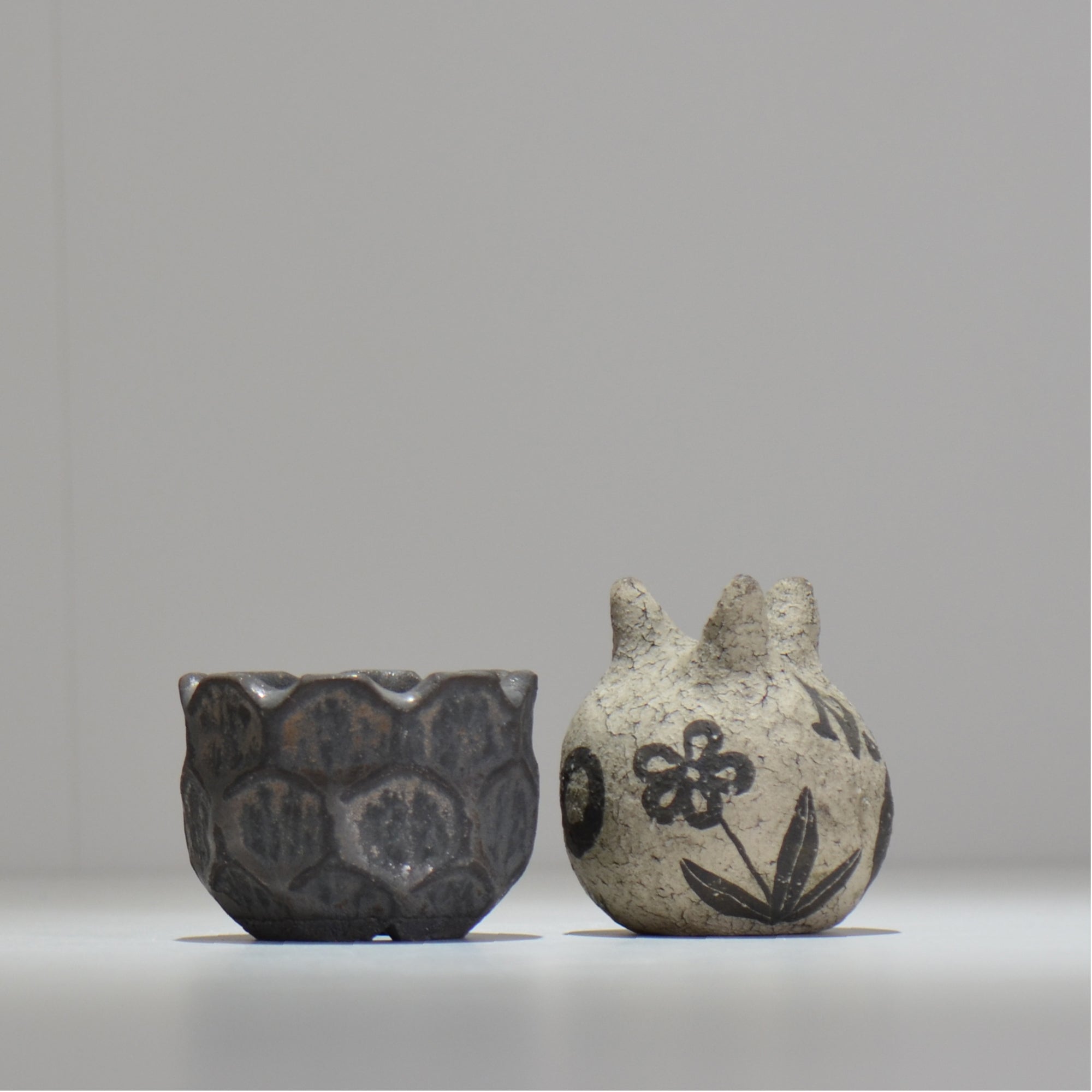 菊地元野 / CUTTY ④/ SS /  約φ8cm / 植木鉢