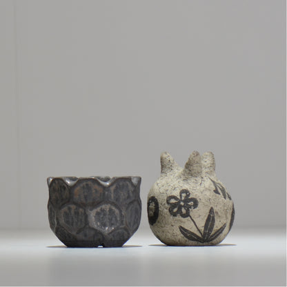 菊地元野 / CUTTY ④/ SS /  約φ8cm / 植木鉢