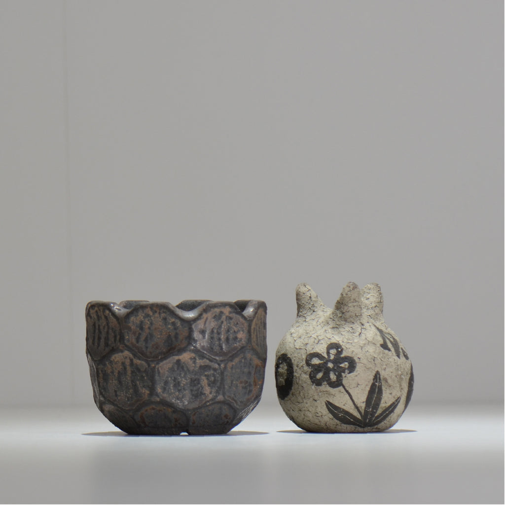 菊地元野 / CUTTY ⑤/ S/  約φ10cm / 植木鉢