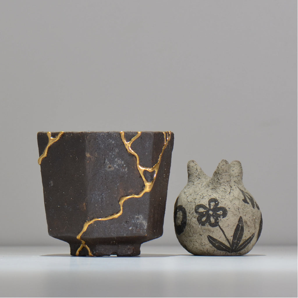 キタマクラ研究所 / Vernacular MAT / kl1_vm03_s/ 約 φ12cm / 植木鉢