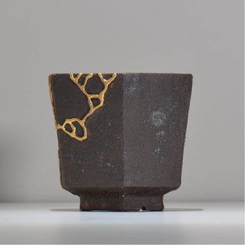 キタマクラ研究所 / Vernacular MAT / kl1_vm05_l / 約 φ15.5cm / 植木鉢