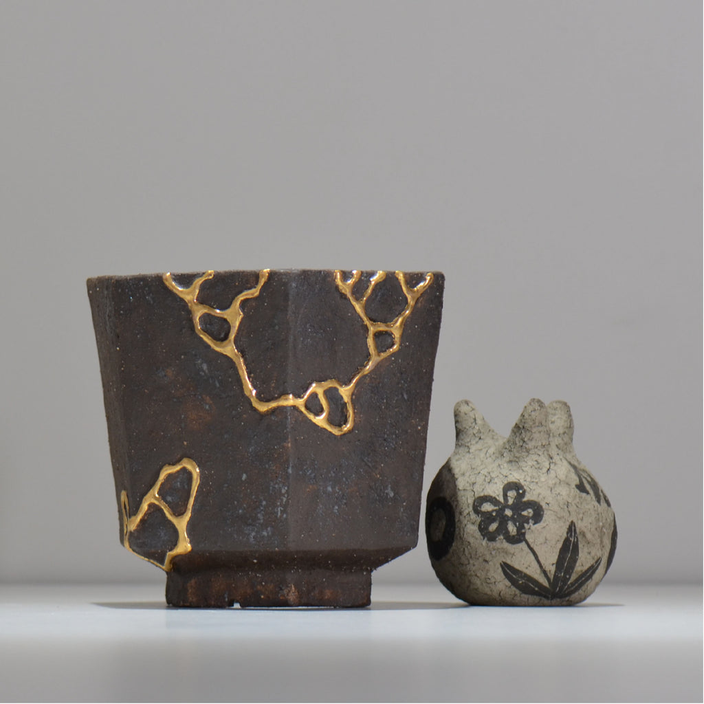 キタマクラ研究所 / Vernacular MAT / kl1_vm05_l / 約 φ15.5cm / 植木鉢
