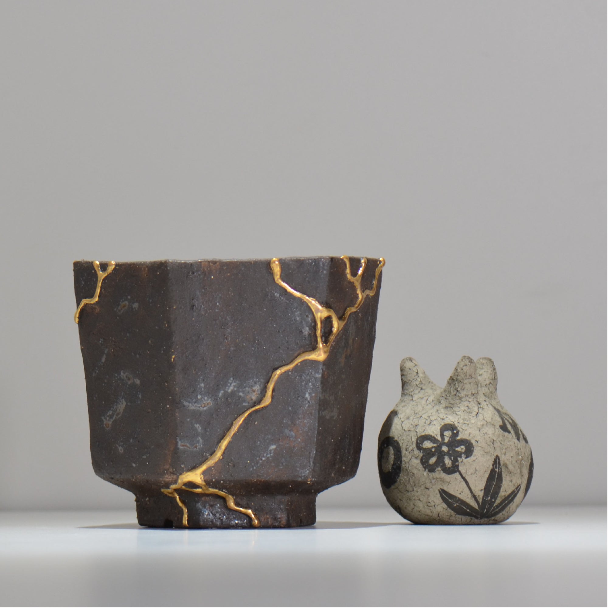 キタマクラ研究所 / Vernacular MAT / kl1_vm06_l / 約 φ15.6cm / 植木鉢