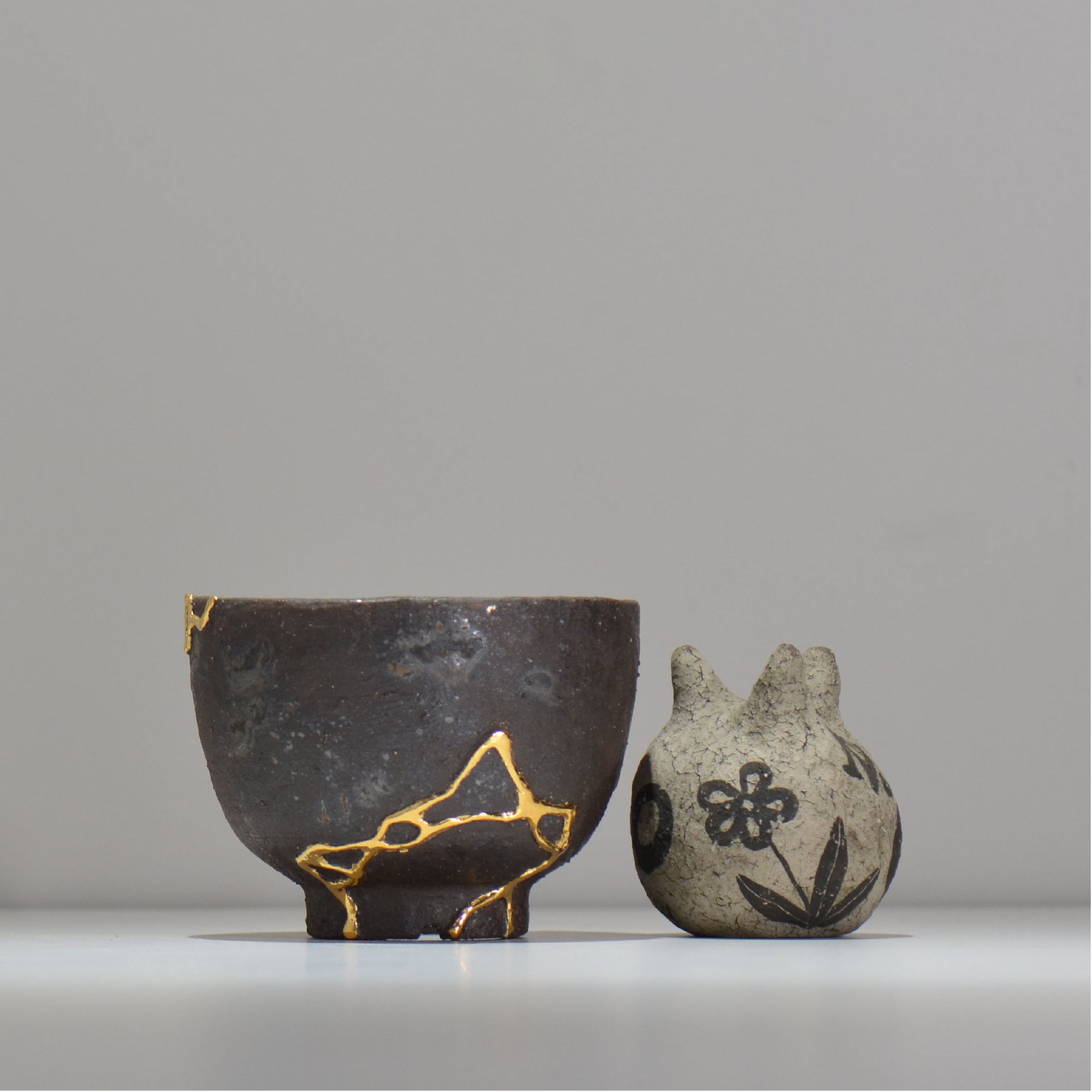 キタマクラ研究所 / Vernacular / kl1_v08_m / 約 φ12.6cm / 植木鉢