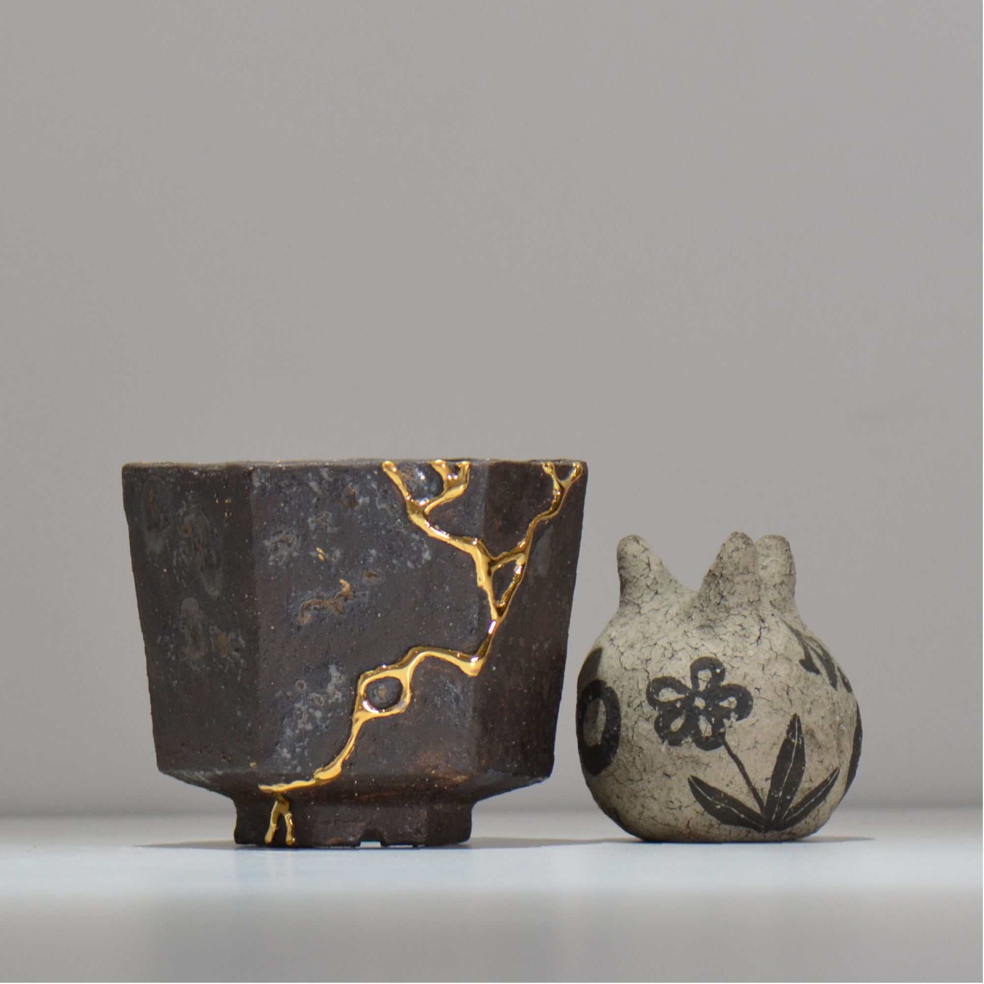 キタマクラ研究所 / Vernacular / kl1_v09_s / 約 φ12cm / 植木鉢