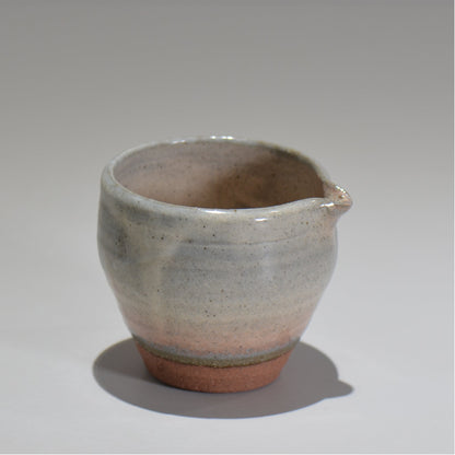 川合 牧人 / 粉引片口酒器 / km_01