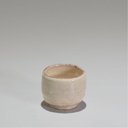 川合 牧人 / 粉引お猪口 / km_04