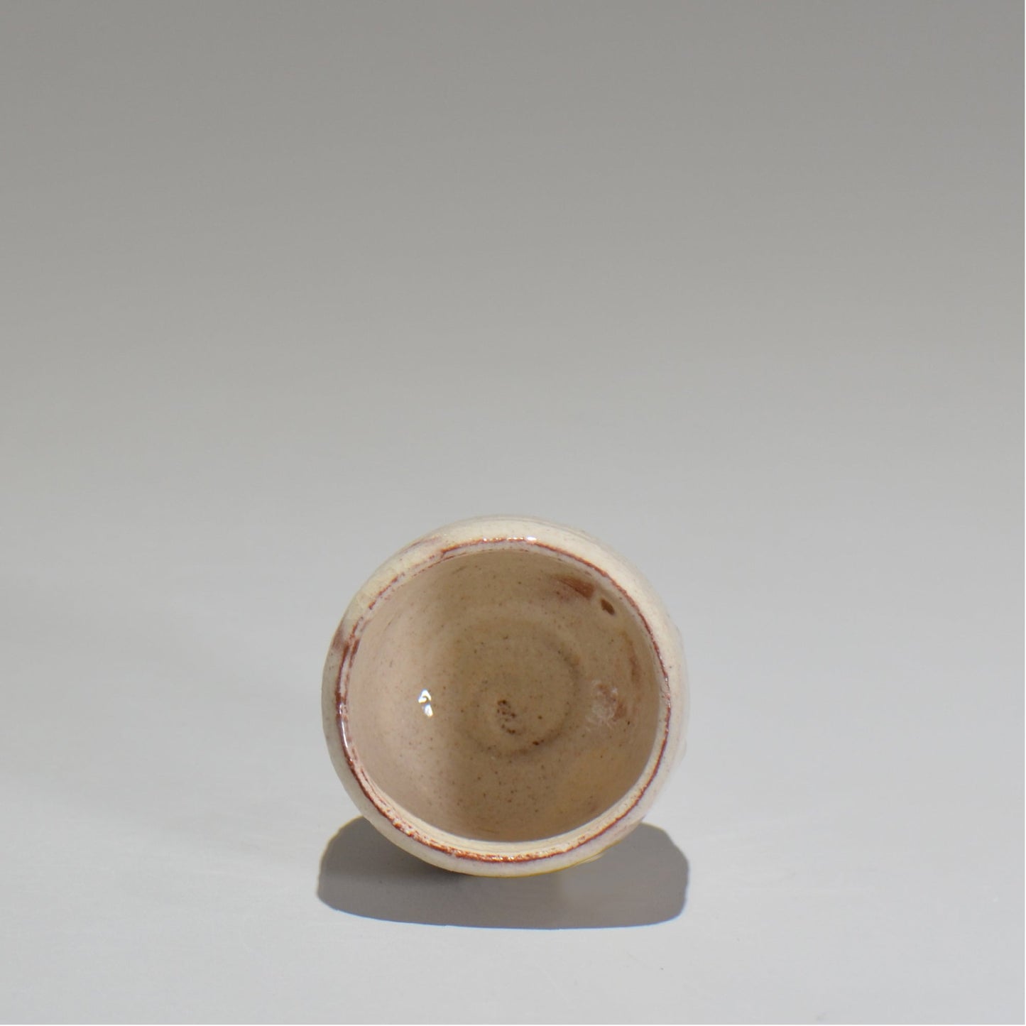 川合 牧人 / 粉引お猪口 / km_04