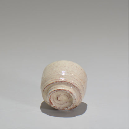 川合 牧人 / 粉引お猪口 / km_04