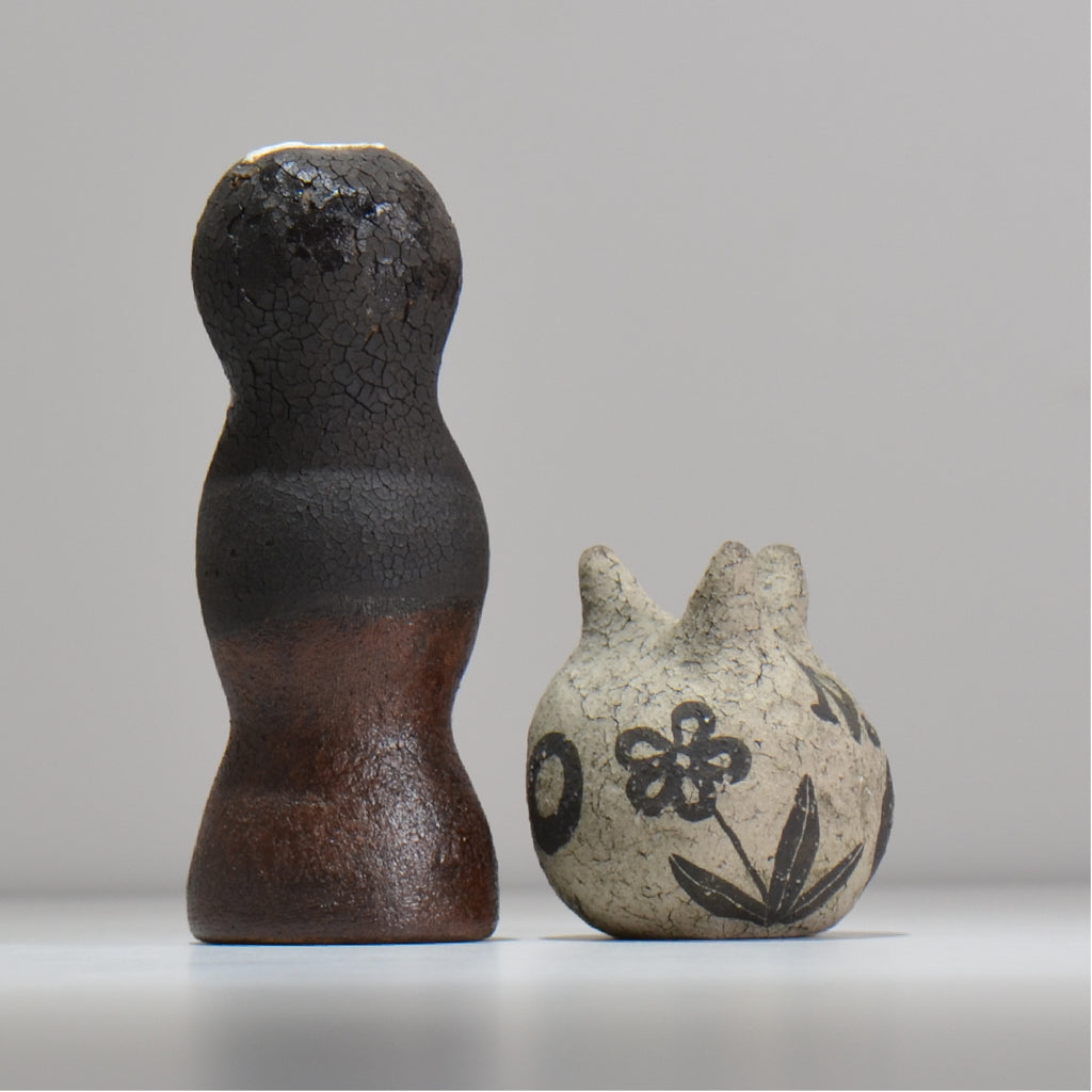 川合 牧人 / 一輪挿し / km_ich02_xs /  底面 直径約6.5cm /花瓶