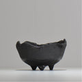 川合牧人 / UROKO POT BLACK / km_urkb01_m / 約φ13cm / 植木鉢