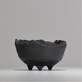川合牧人 / UROKO POT BLACK / km_urkb03_m / 約φ14cm / 植木鉢