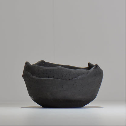 川合牧人 / UROKO POT BLACK / km_urkb05_m / 約φ13cm / 植木鉢