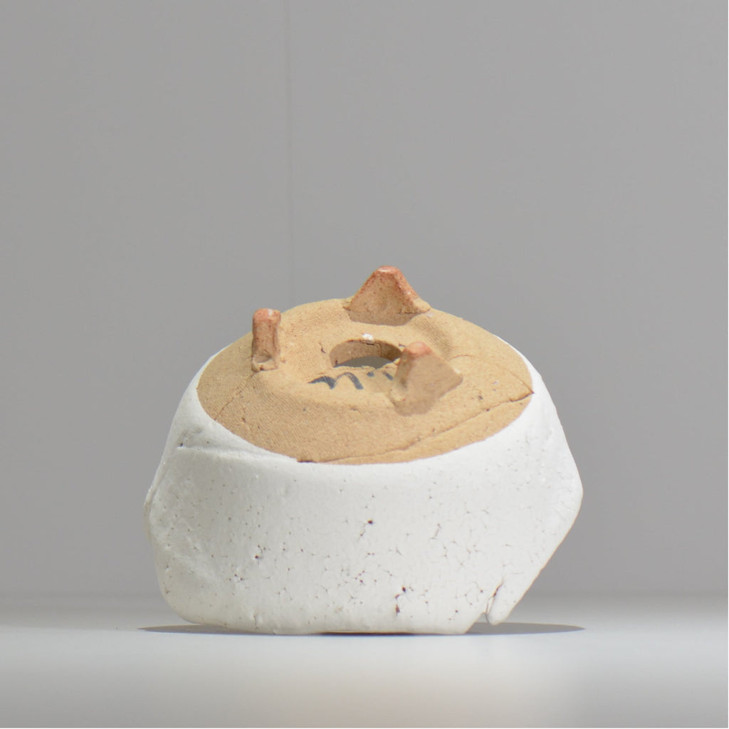 川合牧人 / UROKO POT WHITE/ km_urkw04_m / 約φ14cm / 植木鉢