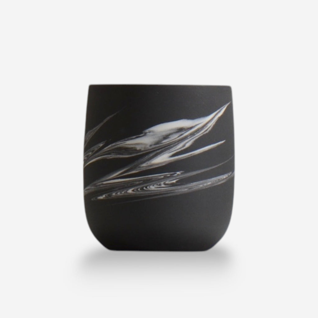 山本真郎 / 黒仙-kokusen011 / S / 約φ7.8cm / 植木鉢