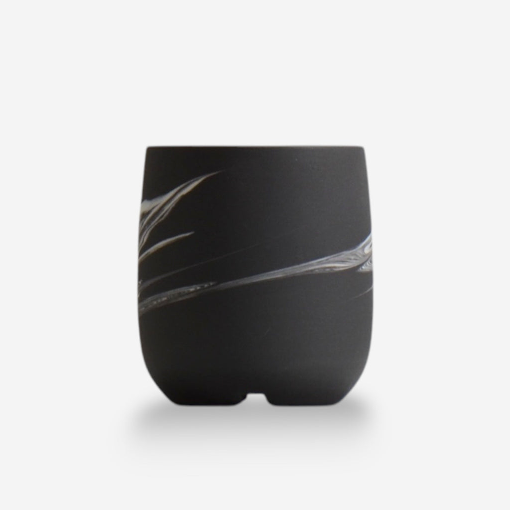 山本真郎 / 黒仙-kokusen011 / S / 約φ7.8cm / 植木鉢