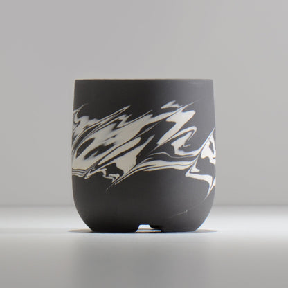 山本真郎 / 黒仙-kokusen019 / M / 約φ10.2cm / 植木鉢