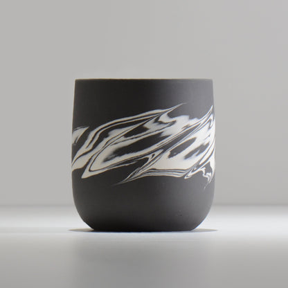 山本真郎 / 黒仙-kokusen019 / M / 約φ10.2cm / 植木鉢