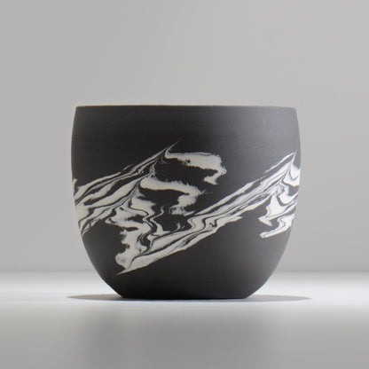 山本真郎 / 黒仙-kokusen023 / L / 約φ14.8cm / 植木鉢