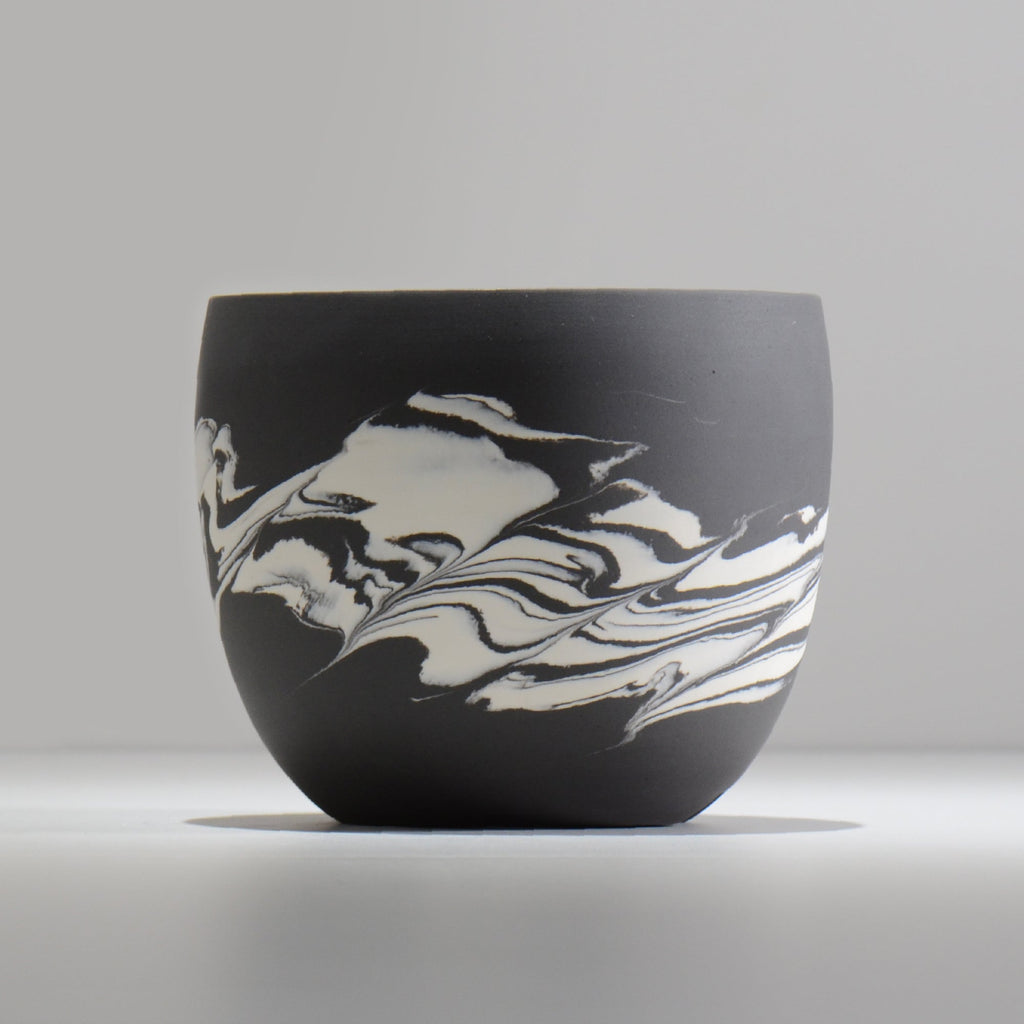 山本真郎 / 黒仙-kokusen023 / L / 約φ14.8cm / 植木鉢