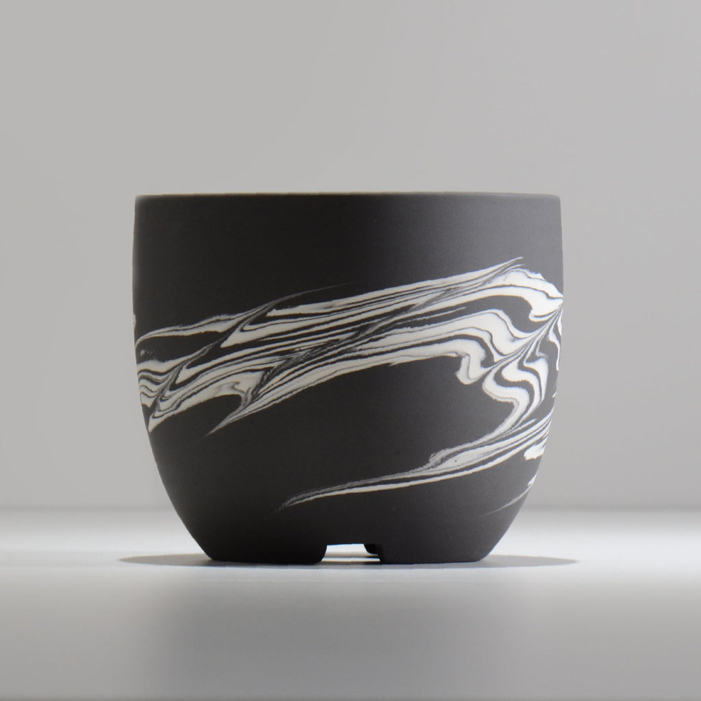 山本真郎 / 黒仙-kokusen024 / L / 約φ15.3cm / 植木鉢