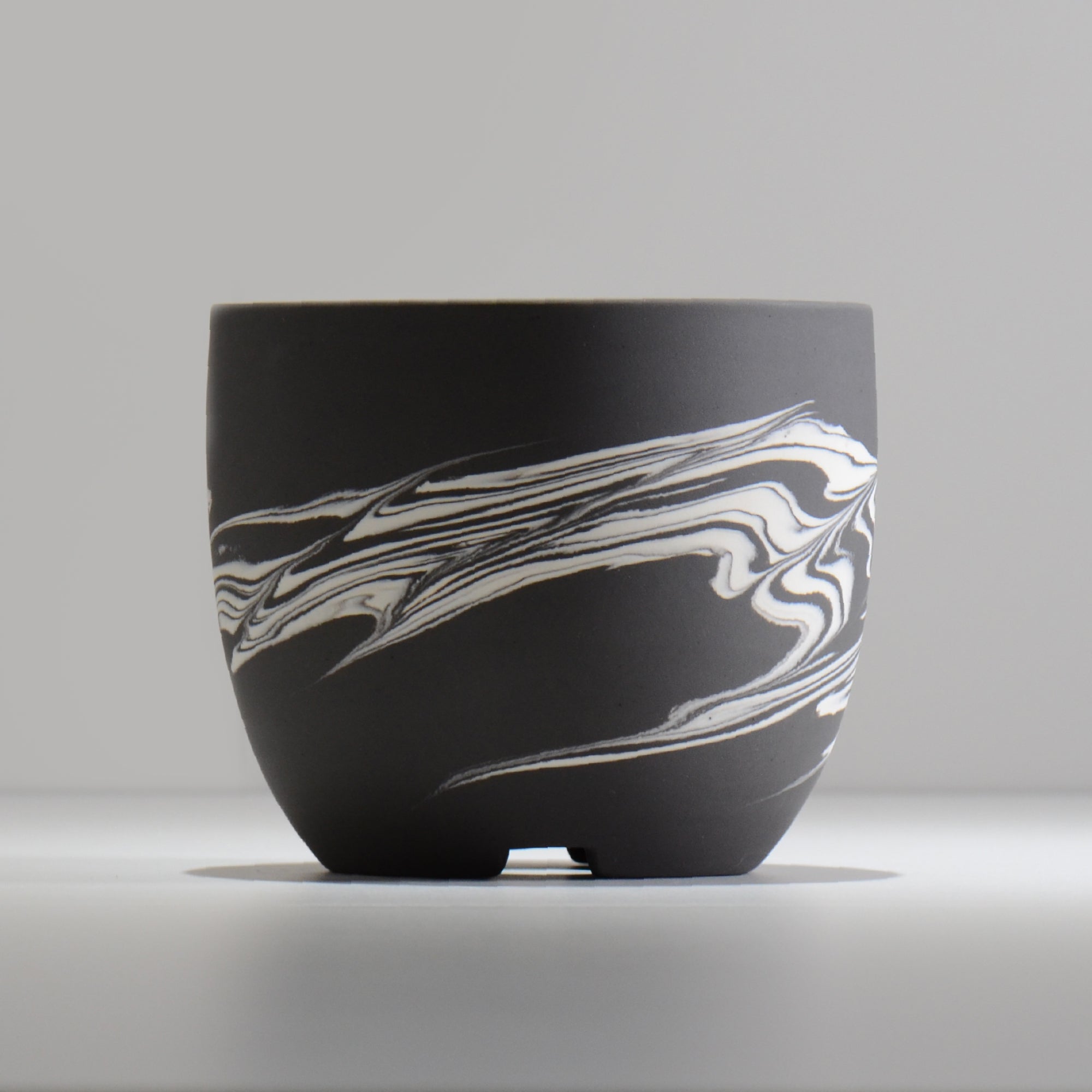 山本真郎 / 黒仙-kokusen024 / L / 約φ15.3cm / 植木鉢