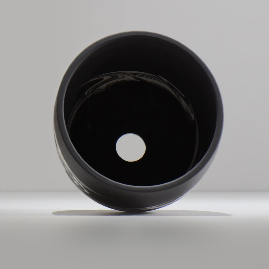 山本真郎 / 黒仙-kokusen024 / L / 約φ15.3cm / 植木鉢