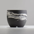 山本真郎 / 黒仙-kokusen025 / L / 約φ14.7cm / 植木鉢