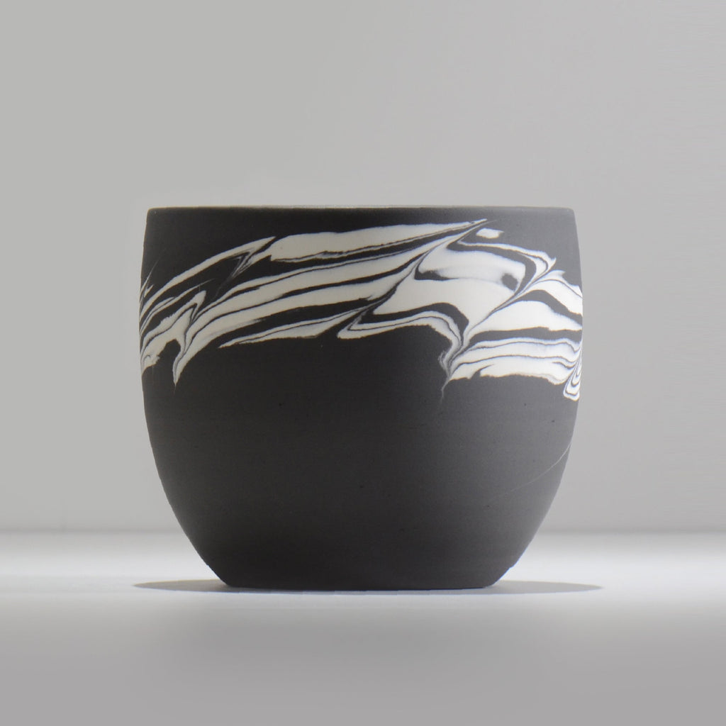 山本真郎 / 黒仙-kokusen025 / L / 約φ14.7cm / 植木鉢