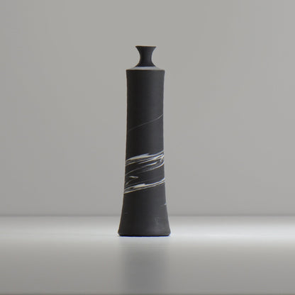 山本真郎 / 黒仙 / kokusen_ichi_xs / 約口径φ1.9cm / 一輪挿し