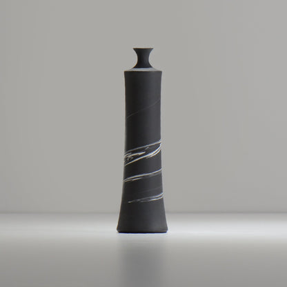 山本真郎 / 黒仙 / kokusen_ichi_xs / 約口径φ1.9cm / 一輪挿し