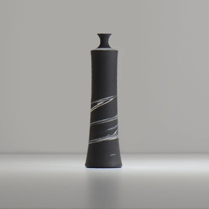 山本真郎 / 黒仙 / kokusen_ichi_xs / 約口径φ1.9cm / 一輪挿し