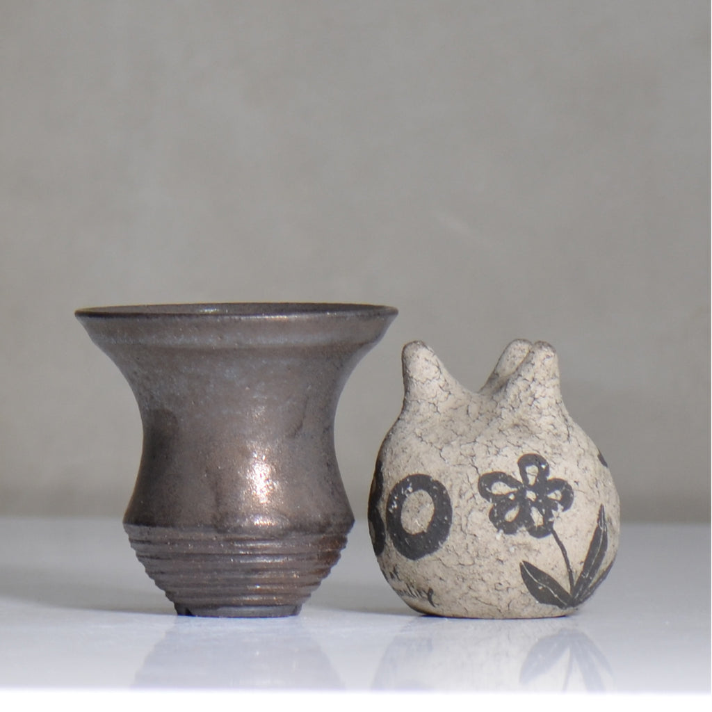 YATAGARASU / KOTETSU - 01 / S / Approx. φ9.5cm / Flowerpot