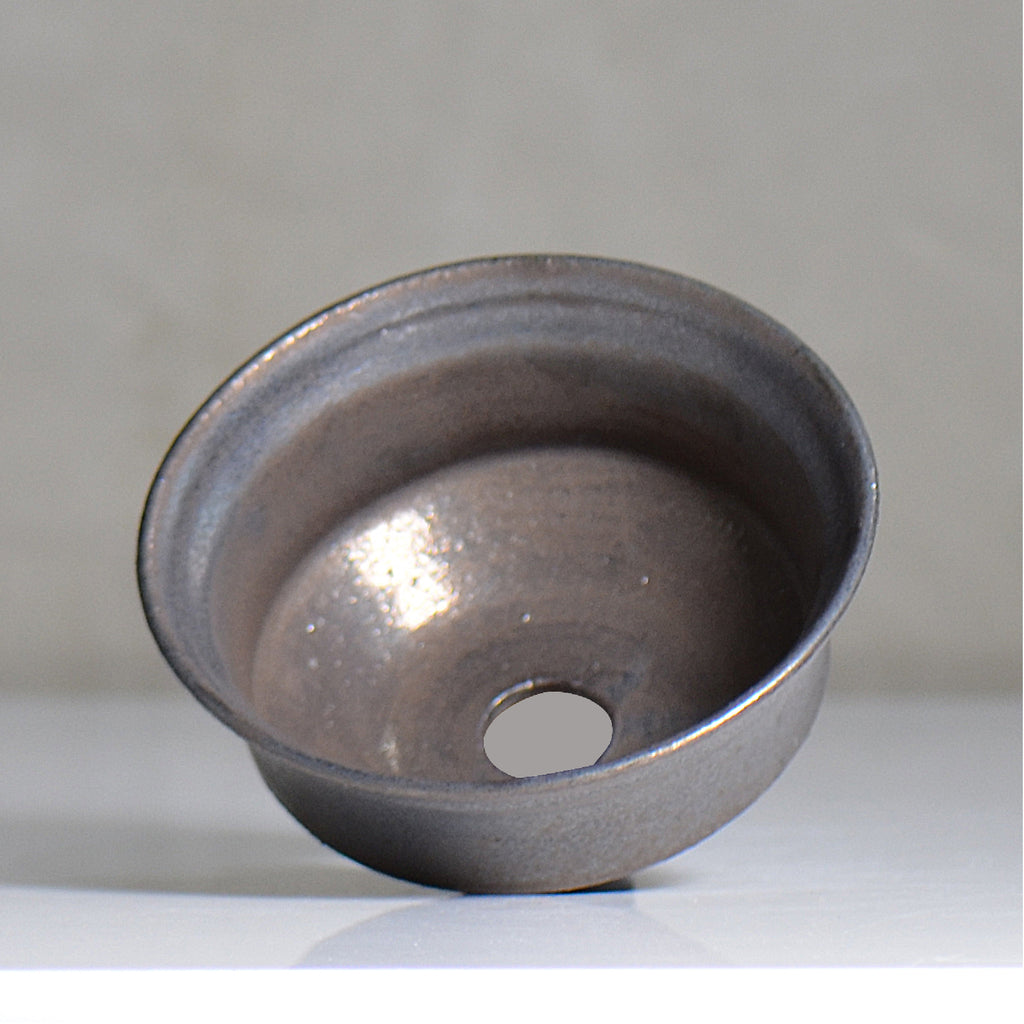 YATAGARASU / KOTETSU - 02 / M / 約 φ13.5cm /  植木鉢