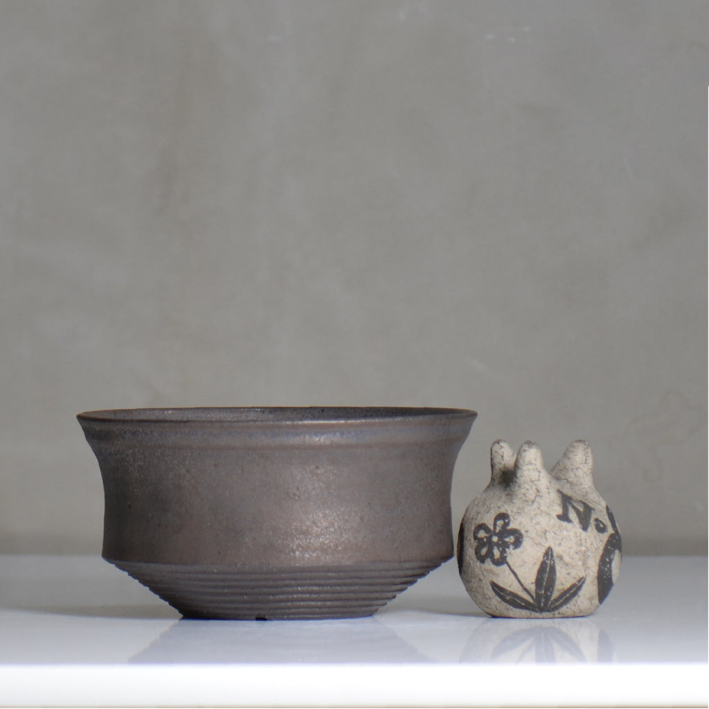 YATAGARASU / KOTETSU - 02 / XL / φ18.5cm /  植木鉢