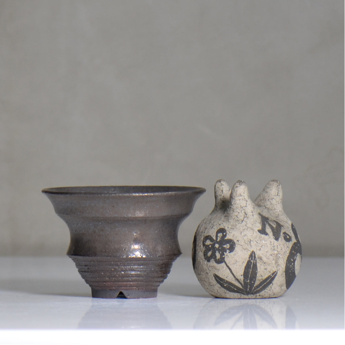 YATAGARASU / KOTETSU - 03 / S / Approx. φ11.5cm / Flowerpot