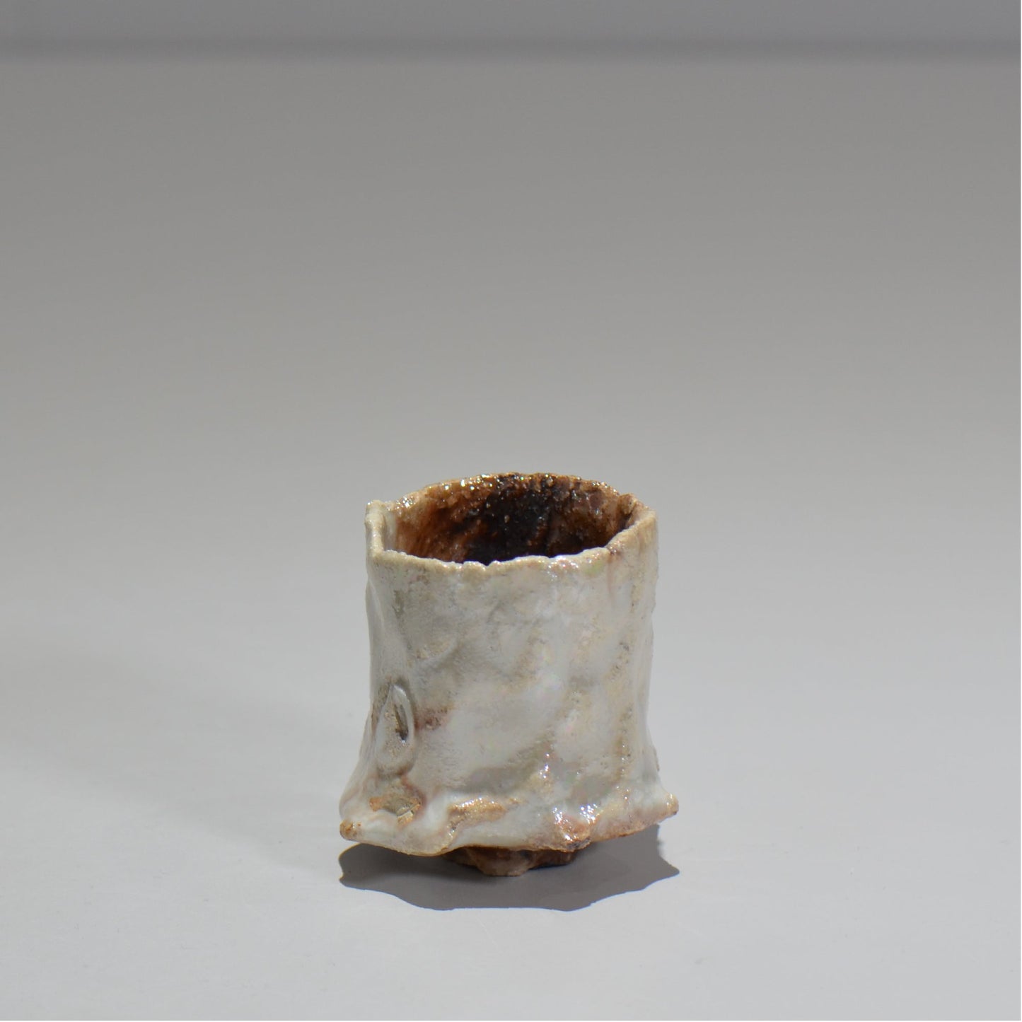 木村 貴史 / 白釉光彩ぐい呑 /kt_01