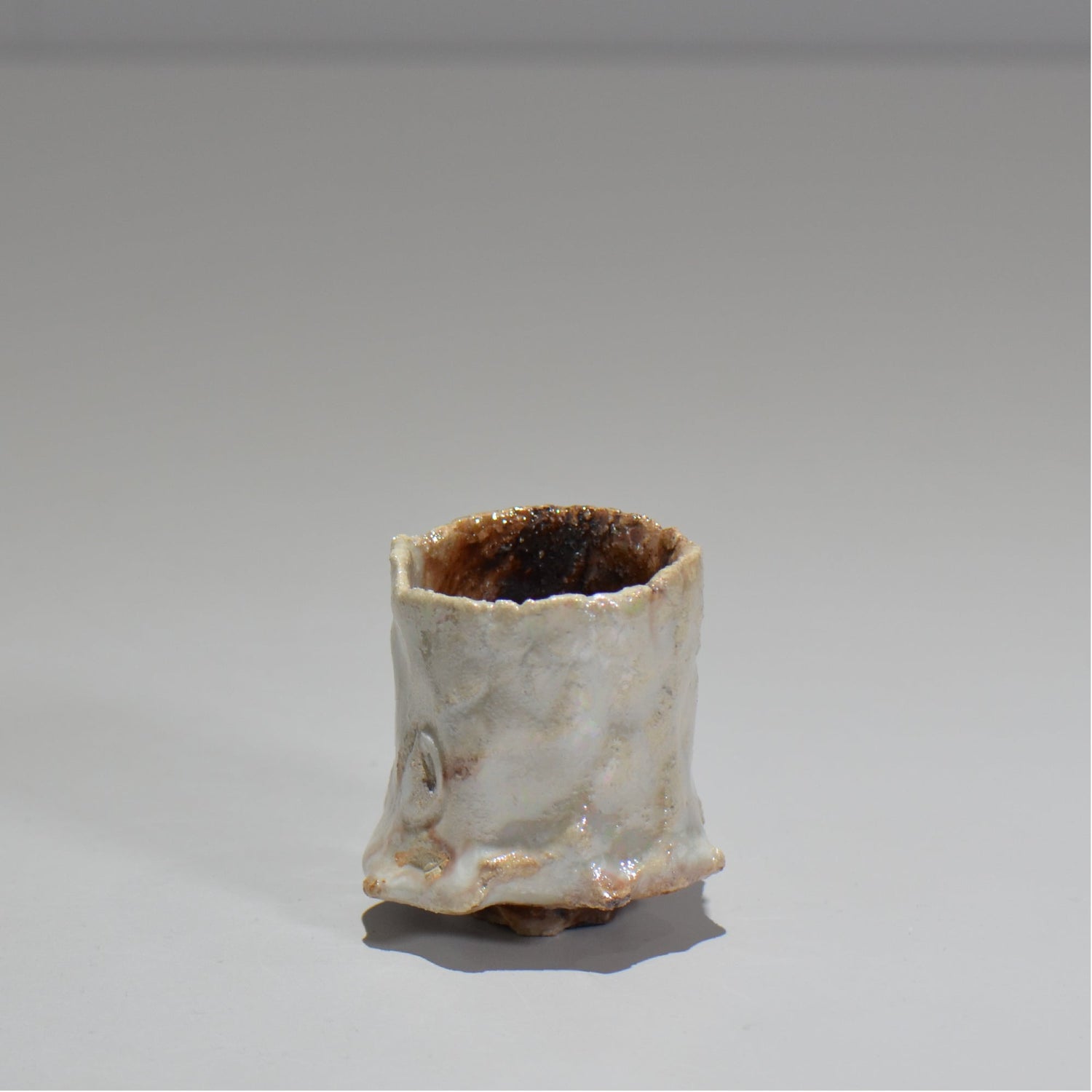 木村 貴史 / 白釉光彩ぐい呑 /kt_01