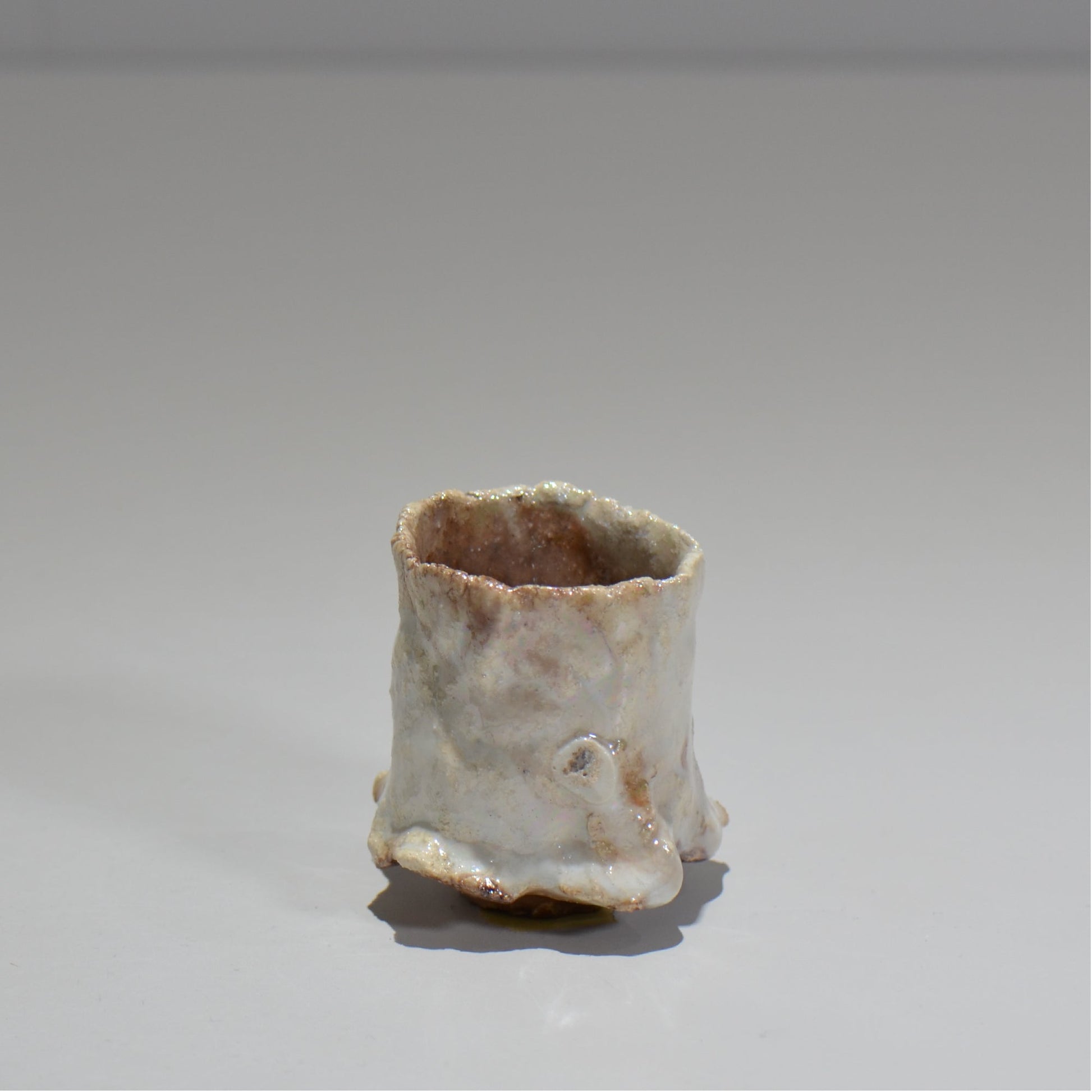 木村 貴史 / 白釉光彩ぐい呑 /kt_01