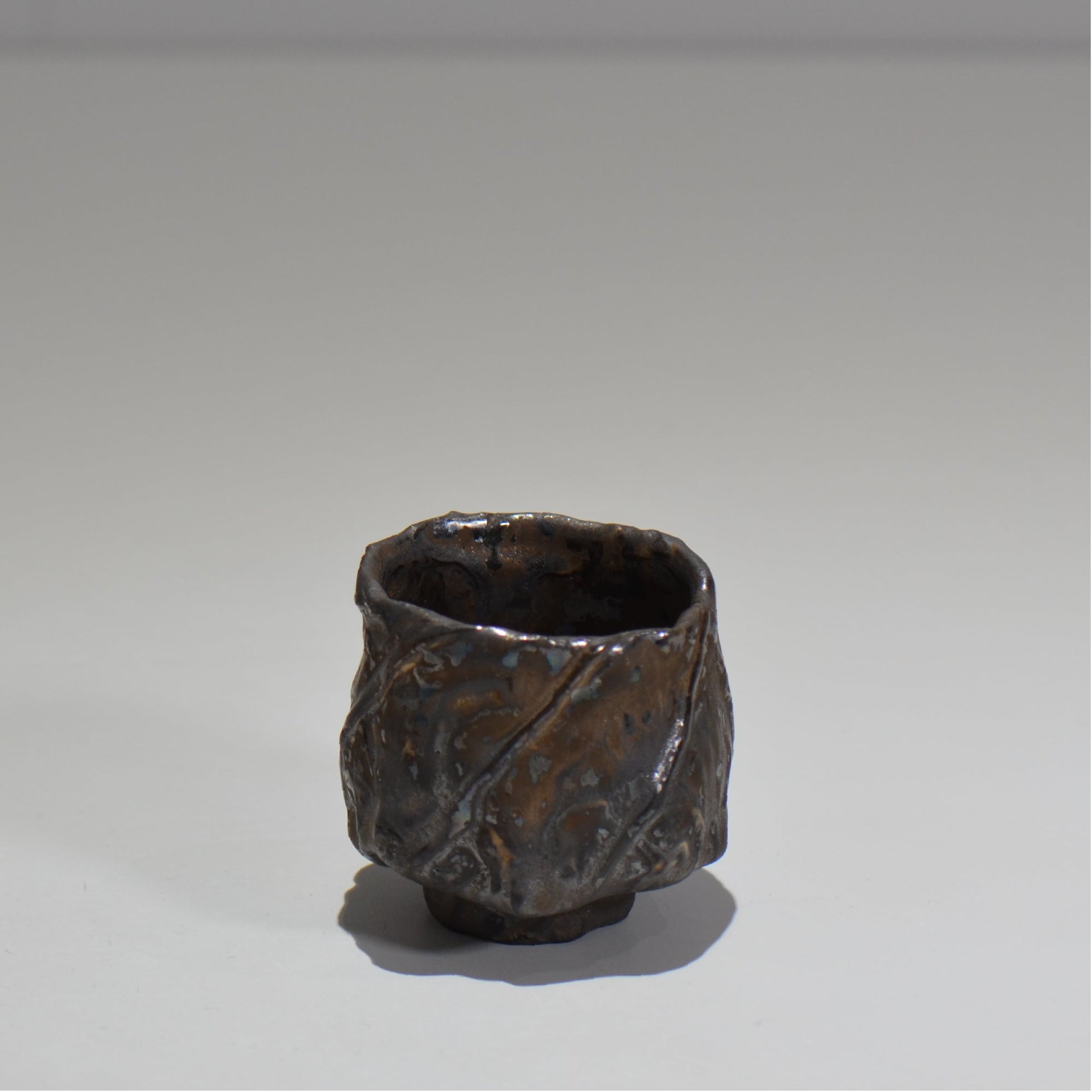 木村 貴史 / 黒錆釉ぐい呑 /kt_03