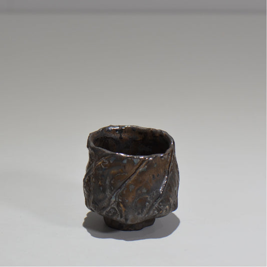 木村 貴史 / 黒錆釉ぐい呑 /kt_03