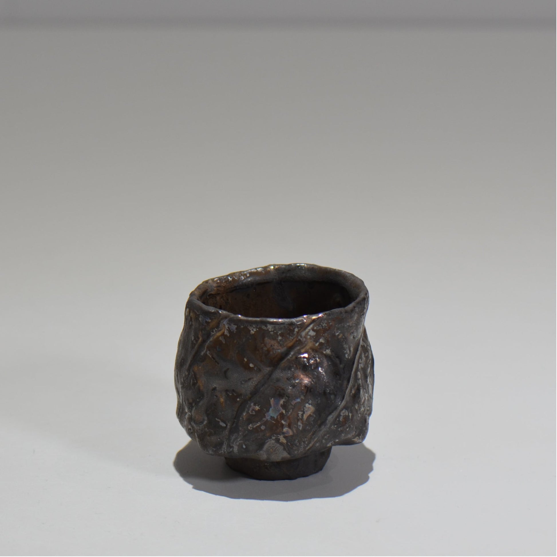木村 貴史 / 黒錆釉ぐい呑 /kt_03