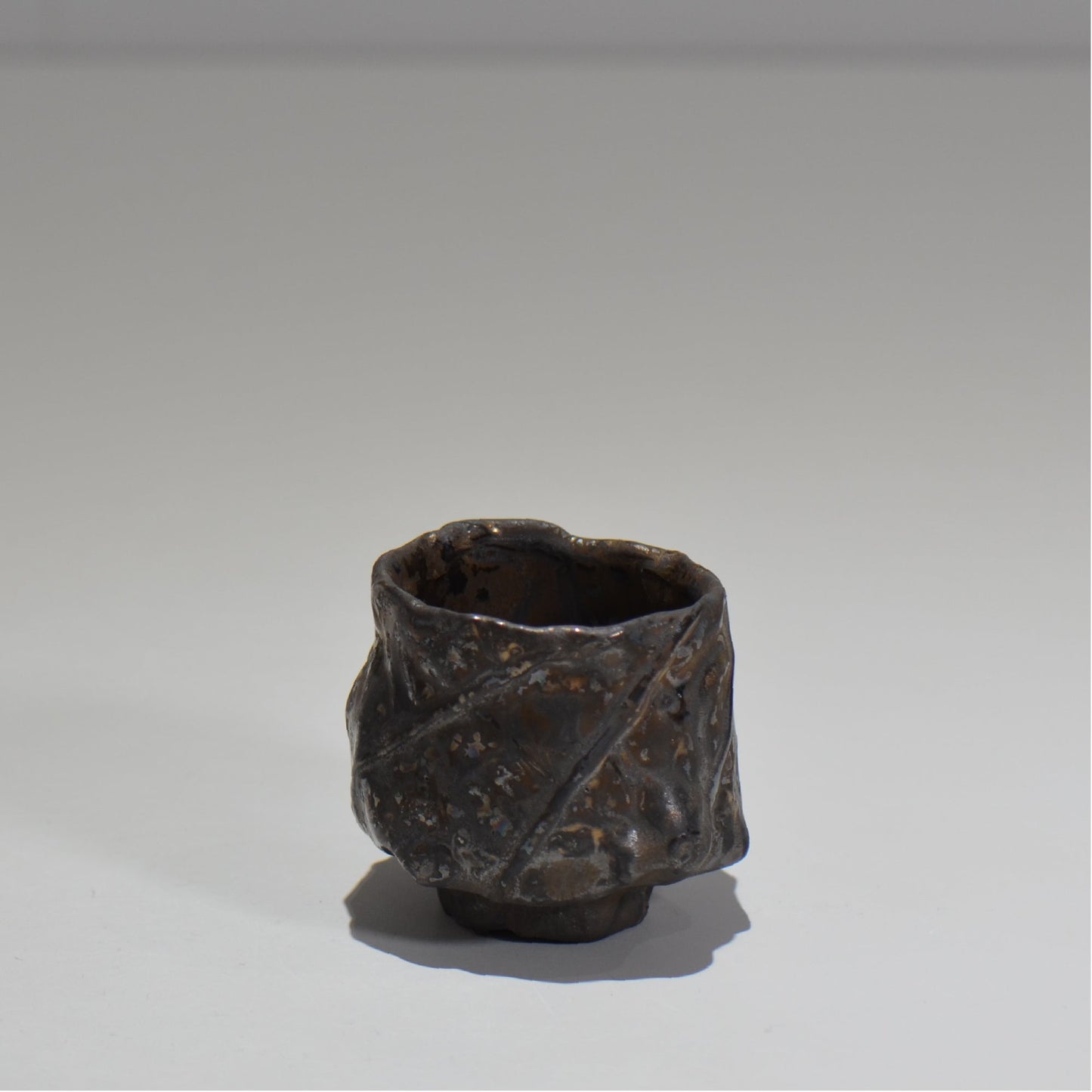 木村 貴史 / 黒錆釉ぐい呑 /kt_03