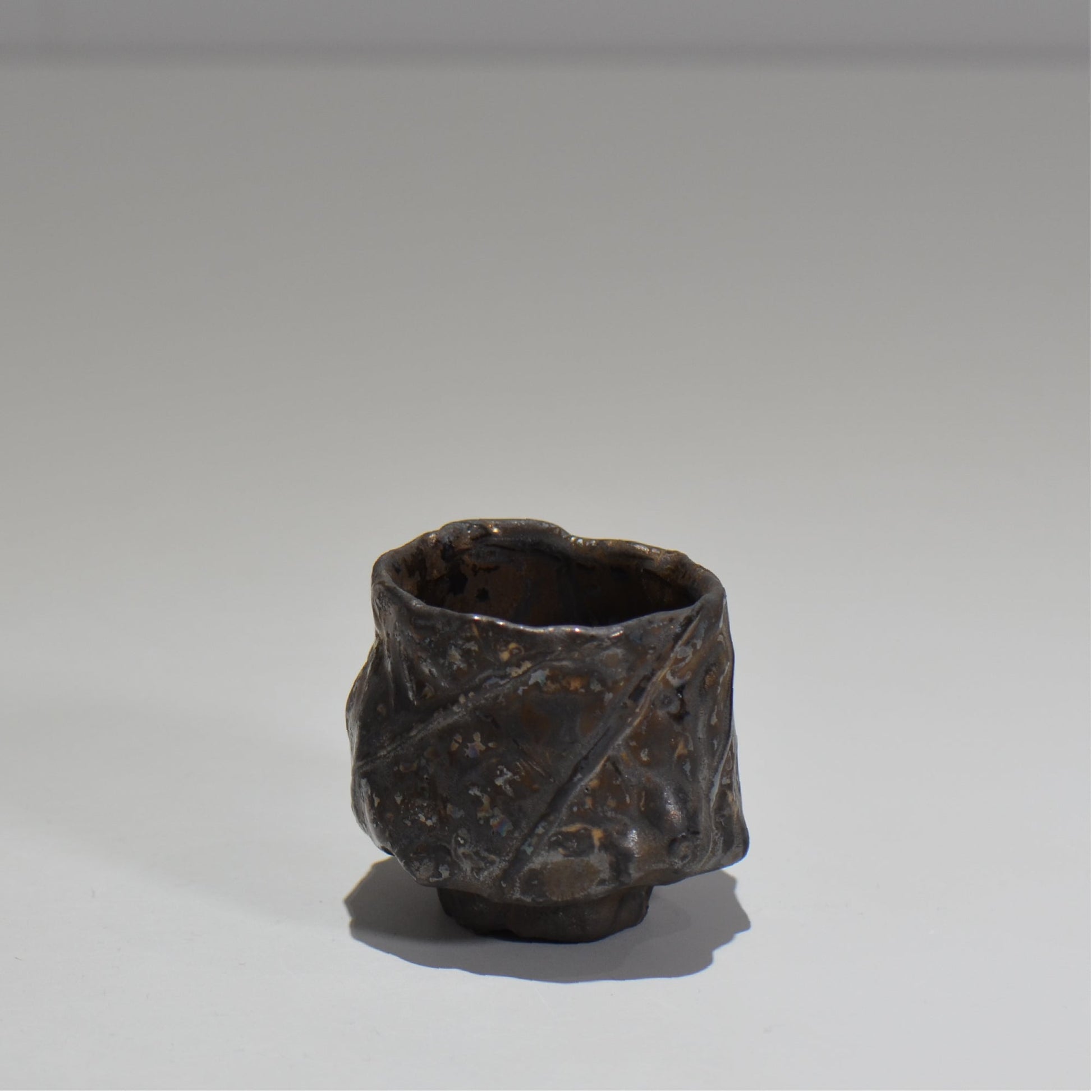 木村 貴史 / 黒錆釉ぐい呑 /kt_03