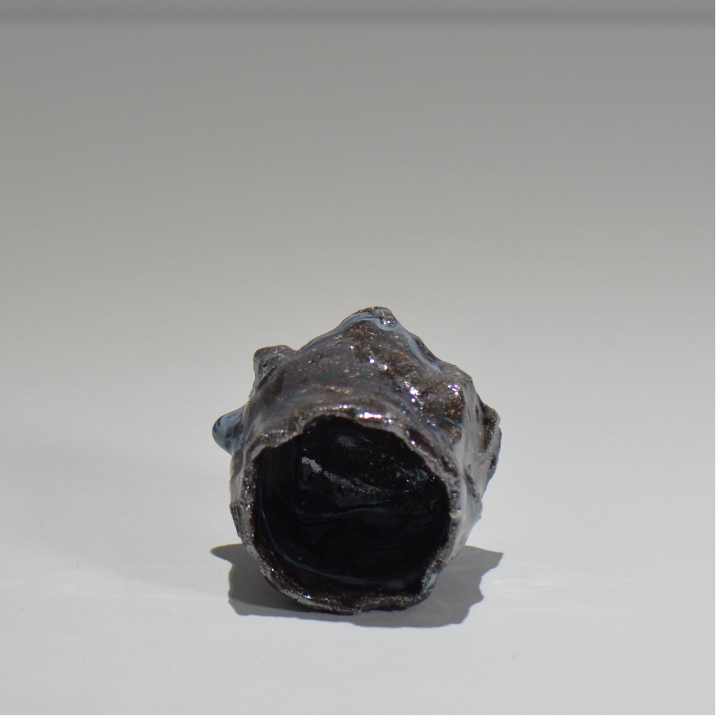 木村 貴史 / 灰釉光彩ぐい呑 /kt_04