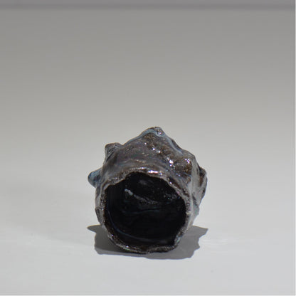 木村 貴史 / 灰釉光彩ぐい呑 /kt_04