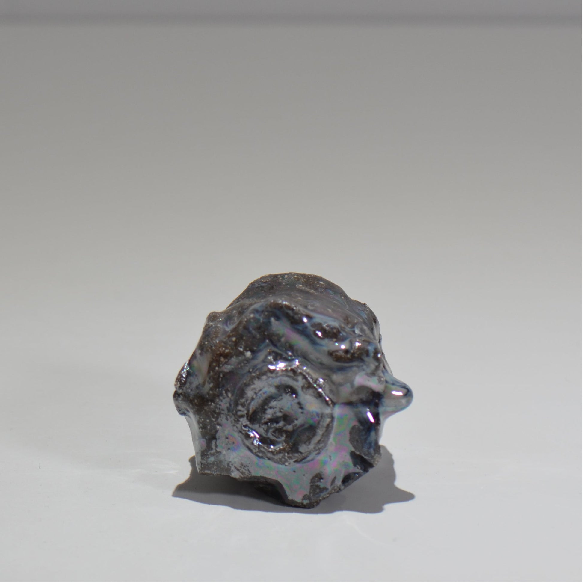 木村 貴史 / 灰釉光彩ぐい呑 /kt_04