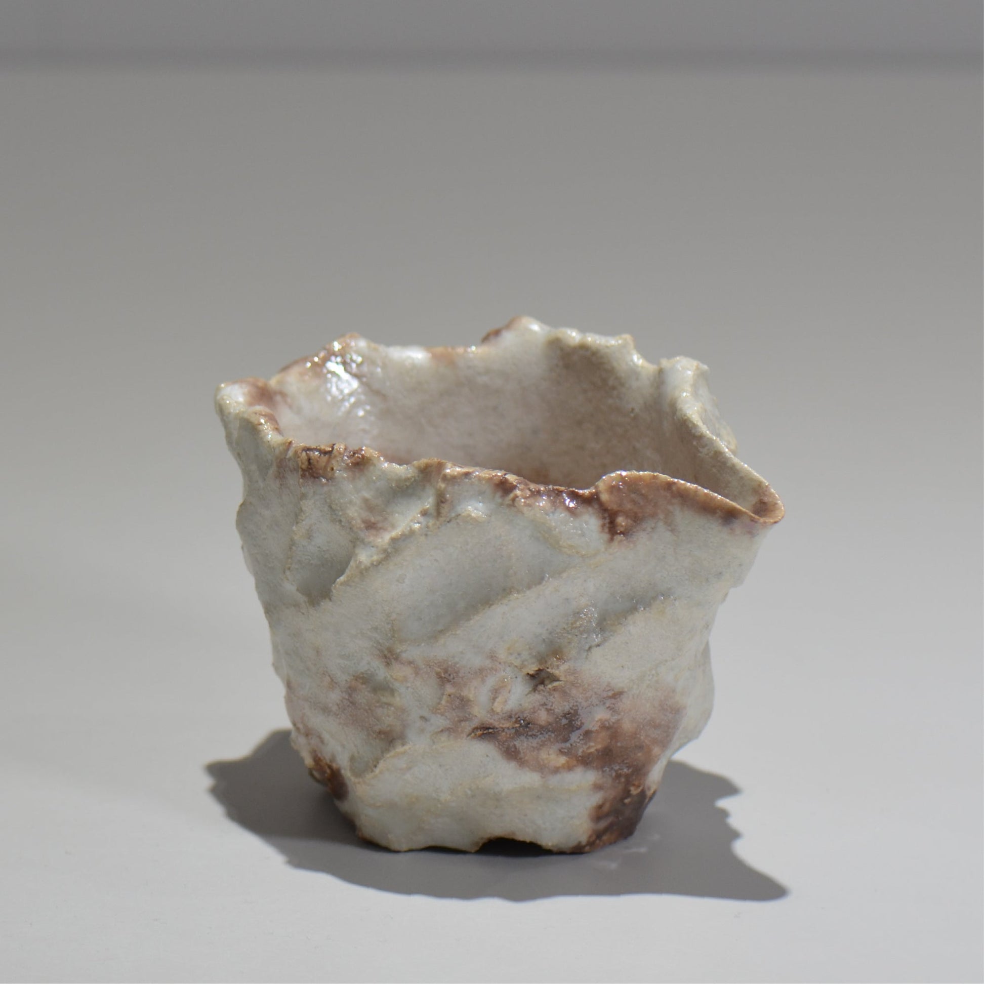 木村 貴史 / 白釉光彩片口酒器 /kt_08