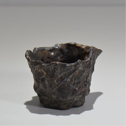 木村 貴史 / 黒錆釉片口酒器 /kt_10