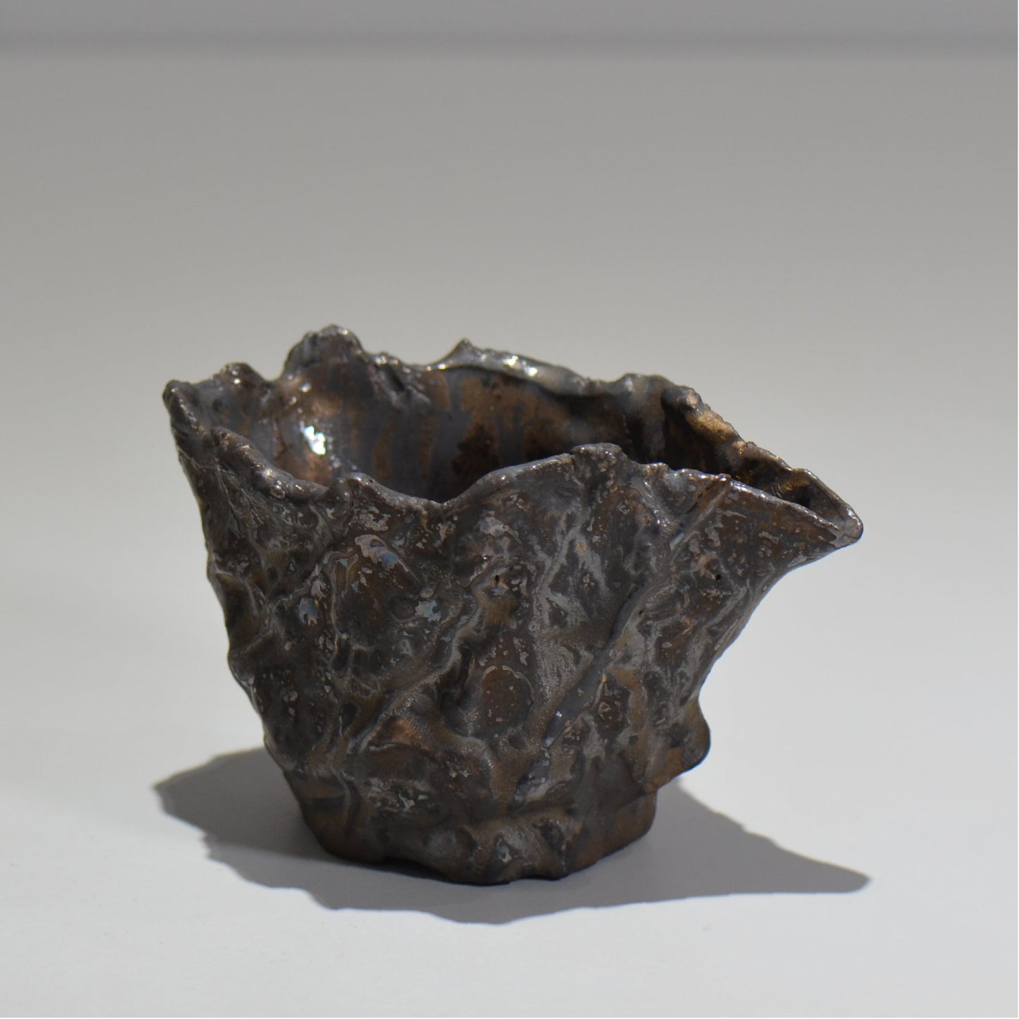 木村 貴史 / 黒錆釉片口酒器 /kt_10